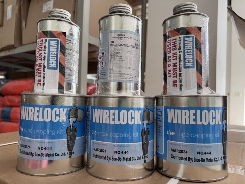 Wirelock chất gắn dùng cho khuôn đúc lõi đúc
